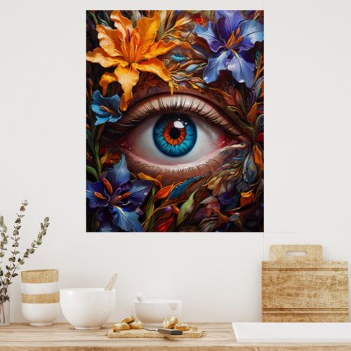 A magical eye its mysterious allure captivating  poster