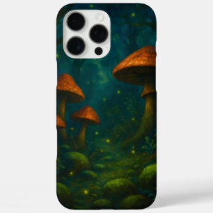 A magical forest filled with oversized mushrooms iPhone 16 pro max case