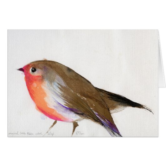 A magical little robin called Wisp 2011 (Front Horizontal)