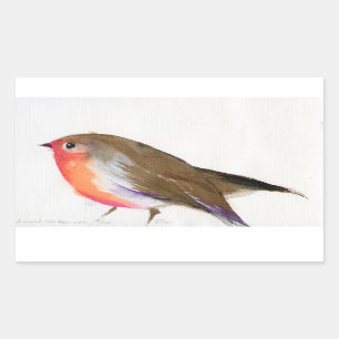 A magical little robin called Wisp 2011 Rectangular Sticker