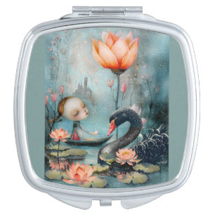 A Magical Moment Shared Between Friends Compact Mirror