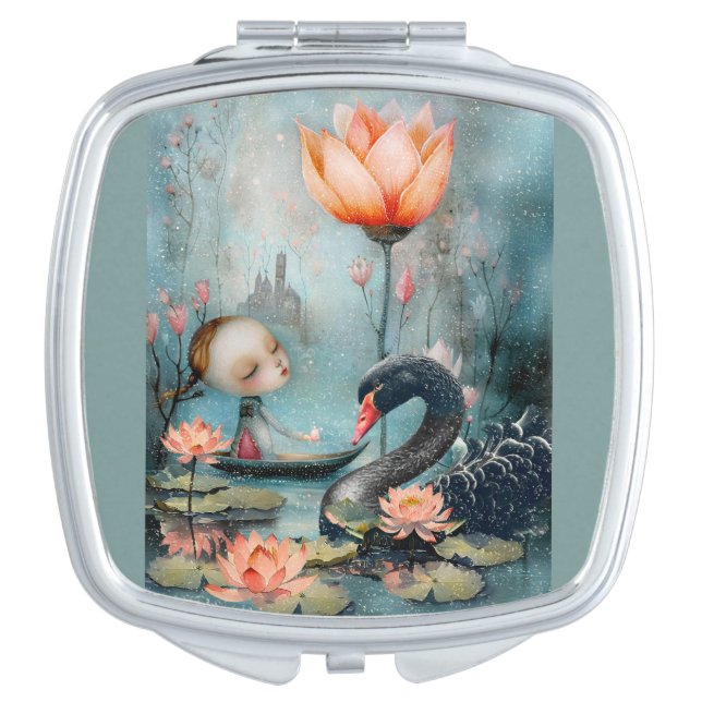 A Magical Moment Shared Between Friends Compact Mirror (Front)
