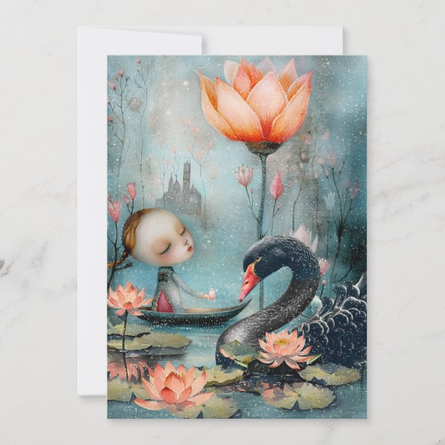 A Magical Moment Shared Between Friends Thank You Card (Front)