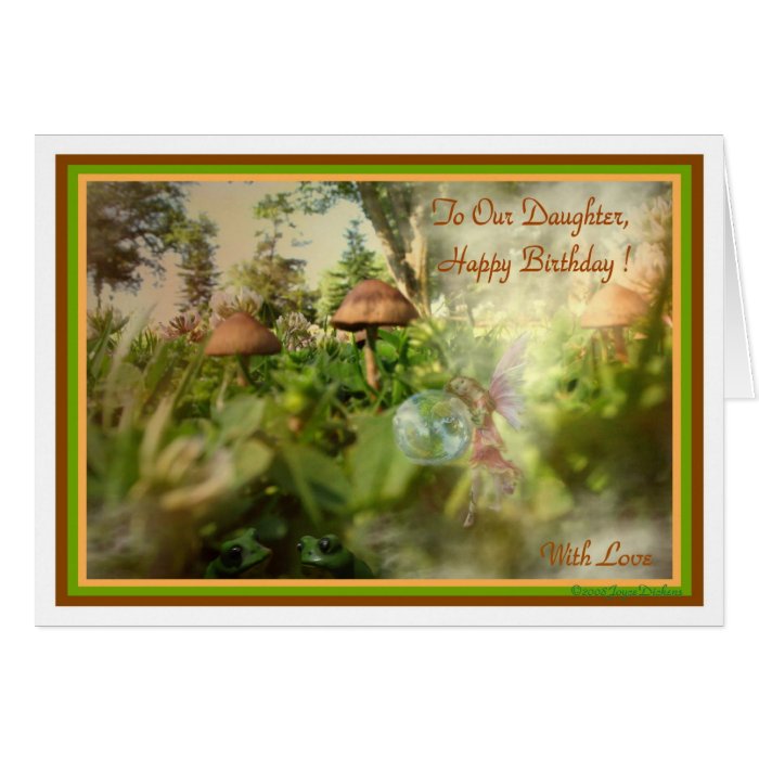 A Magical Place Happy Birthday Daughter Card