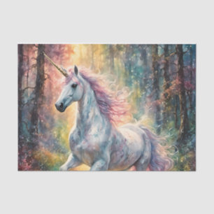 A Magical Unicorn Decoupage Tissue Paper