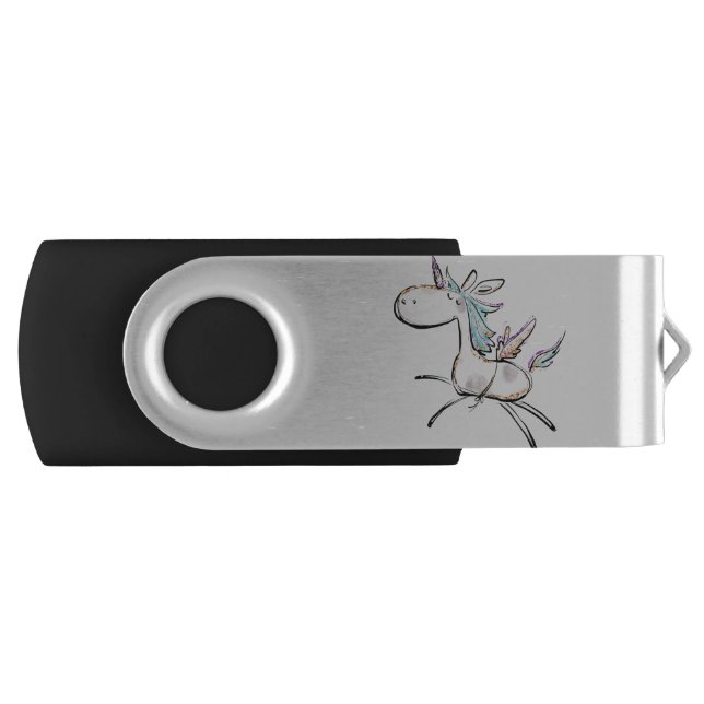 A Magical Unicorn Flash Drive (Front)