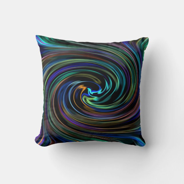 A Magical Whirlwind Throw Pillow (Front)