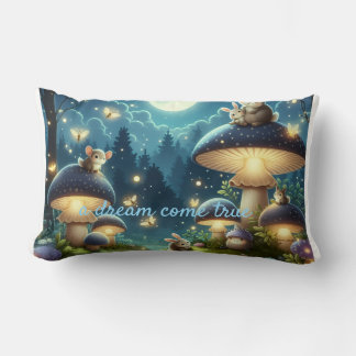 a magical world lumbar pillow