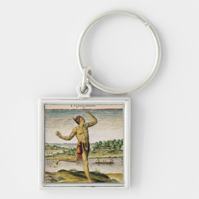 A Magician from Virginia Keychain (Front)