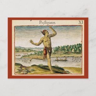 A Magician from Virginia Postcard