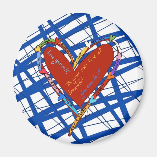 A magnet that encourages! (Front)