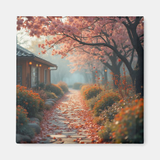 A magnet that lets you feel the autumn atmosphere