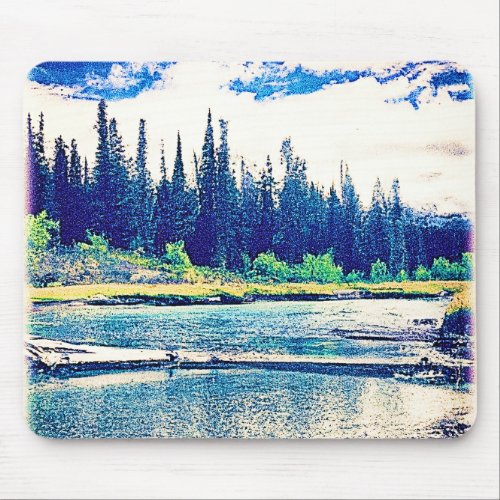 A Majestic Canadian Wilderness Forest Buy Now Mouse Pad