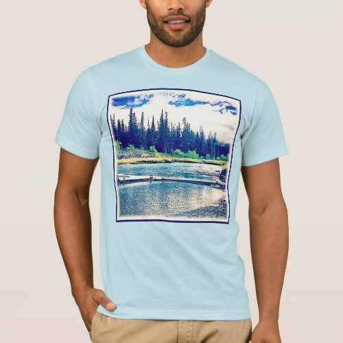 A Majestic Canadian Wilderness Forest Buy Now T_Shirt