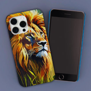 A Majestic Lion iPhone 15 Pro Max Case