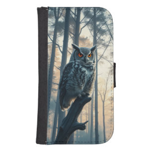 A Majestic Owl Galaxy S4 Wallet Case