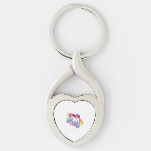 A Majestic Unicorn Keychain