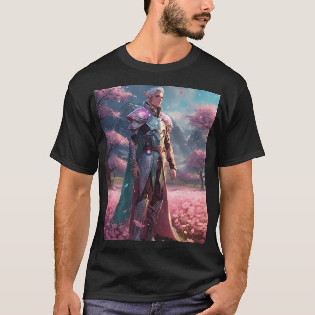 A male devil angle T-Shirt (Front)
