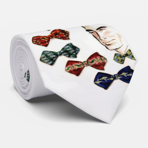 a man and his bowties print neck tie
