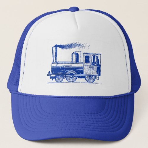 A Man and His Train _ Navy Trucker Hat
