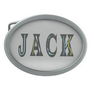 A Man Named Jack Is Back Belt Buckle