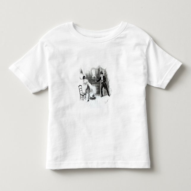 A man visiting a prostitute toddler t-shirt (Front)