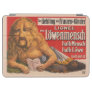 A Man With Lions Head Reading Shakespeare, 1913. iPad Air Cover