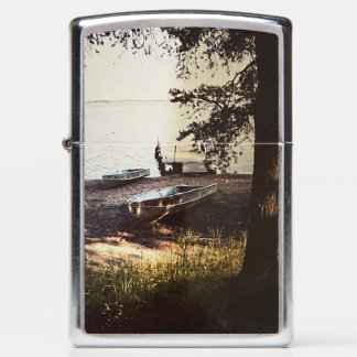 A Manmade Lake Zippo Lighter
