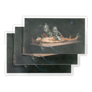 A Man's Near Death Experience & Gothic Spirits Acrylic Tray