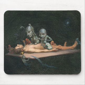 A Man's Near Death Experience & Gothic Spirits Mouse Pad