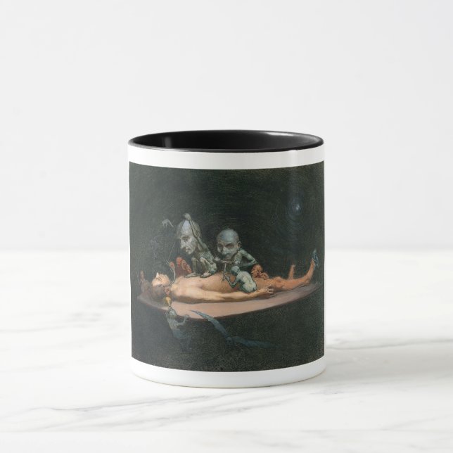 A Man's Near Death Experience & Gothic Spirits Mug (Center)
