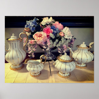 A Mansion Tea Party Poster