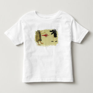 A Maori bartering a crayfish Toddler T-shirt
