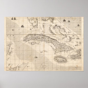 A Map of the British Empire in America Sheet 14 Poster