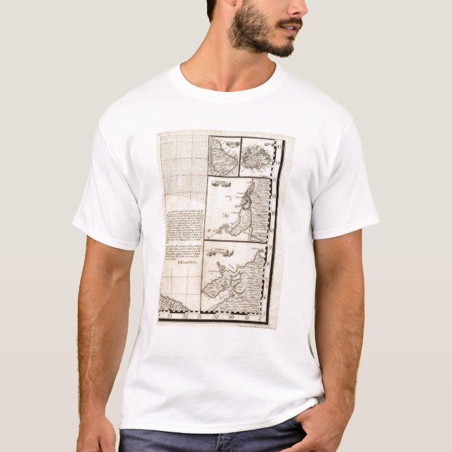 A Map of the British Empire in America Sheet 20 T-Shirt (Front)