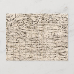 A Map of the British Empire in America Sheet 2 Postcard