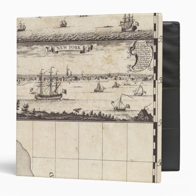 A Map of the British Empire in America Sheet 4 Binder (Front/Inside)