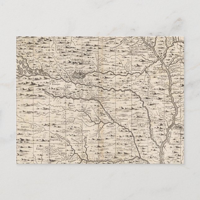 A Map of the British Empire in America Sheet 5 Postcard (Front)