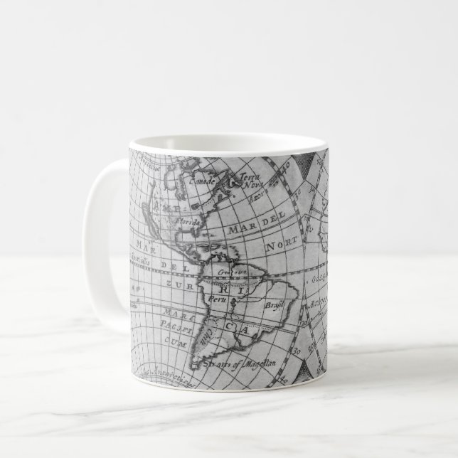 A Map of the World  Coffee Mug (Front Left)