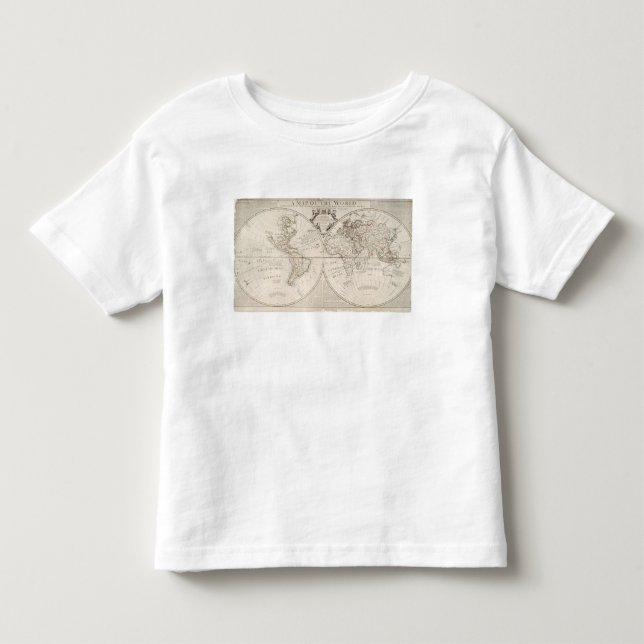 A Map of the World Toddler T-shirt (Front)