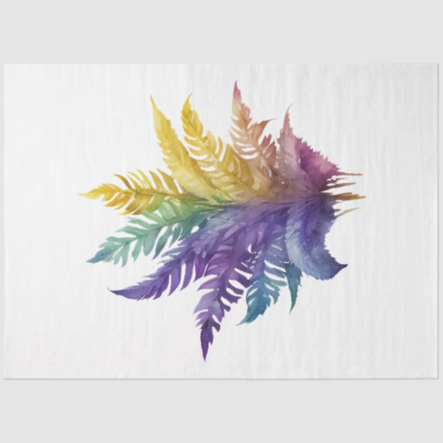 A Mardi Gras Mask Series Design 20 Tissue Paper (Front)