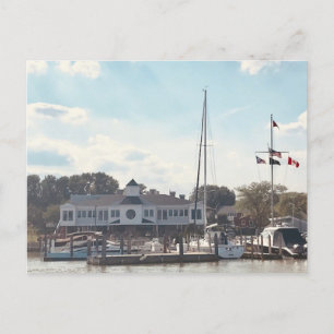 A Marina in Huron, Ohio Photography Holiday Postcard