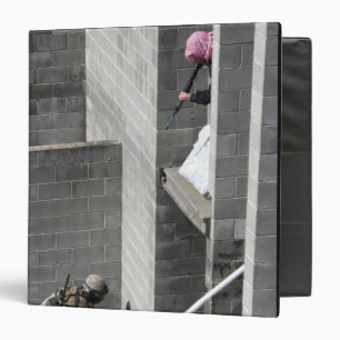 A Marine and role-playing enemy aggressor Binder