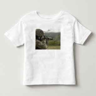 A Marine conducts drills Toddler T-shirt