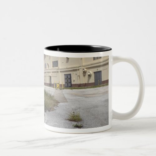 A Marine posts security Two_Tone Coffee Mug