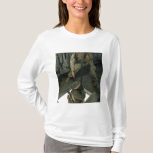 A Marine sends a fellow Marine down the hell ho T-Shirt