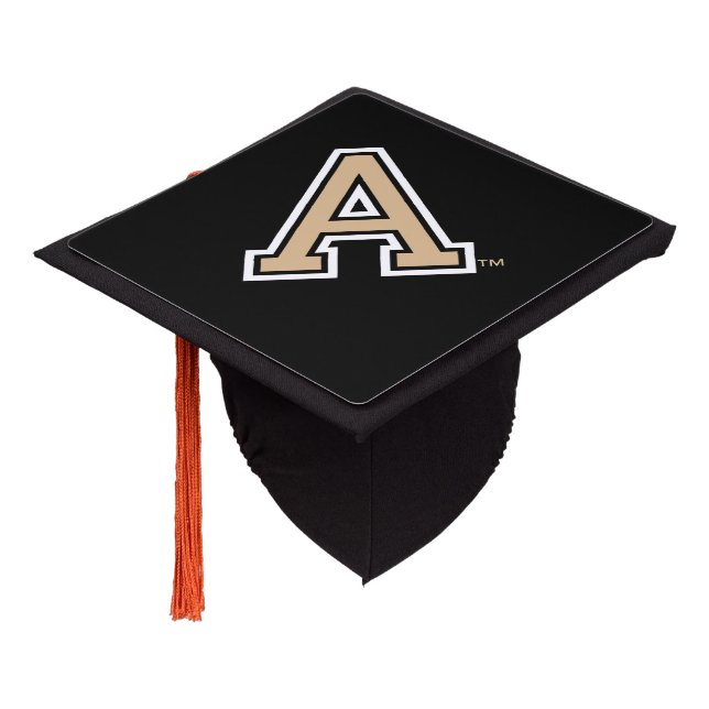 A Mark Graduation Cap Topper (Angled)