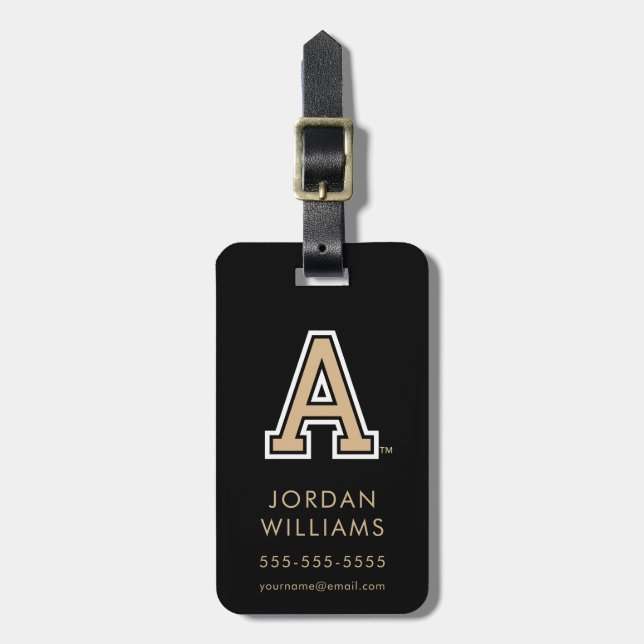 A Mark Luggage Tag (Front Vertical)