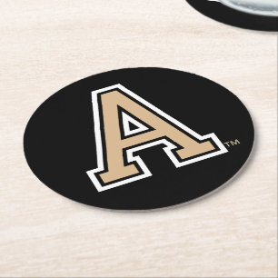 A Mark Round Paper Coaster