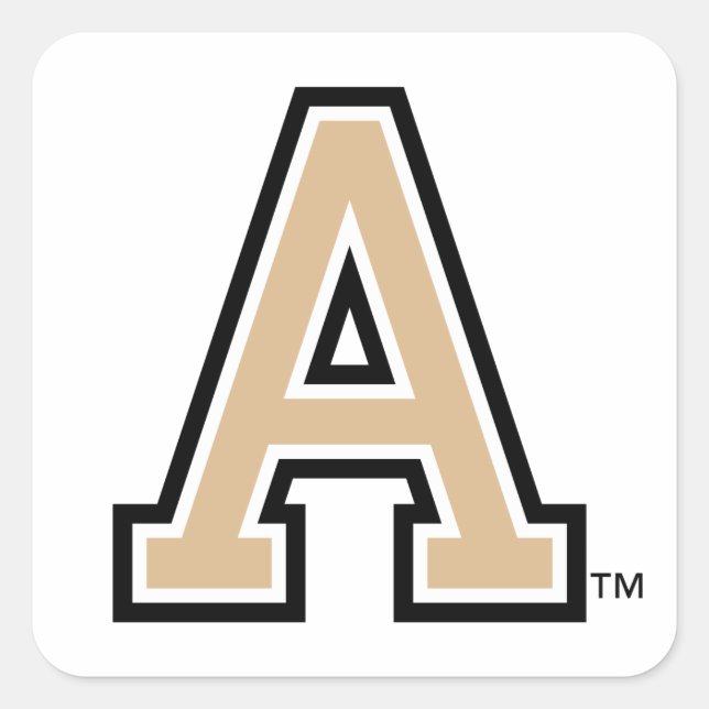 A Mark Square Sticker (Front)